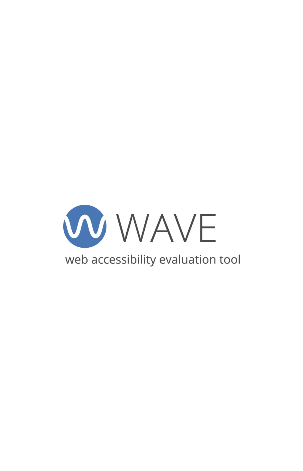 WAVE-Tool zur Accessibility Untersuchung