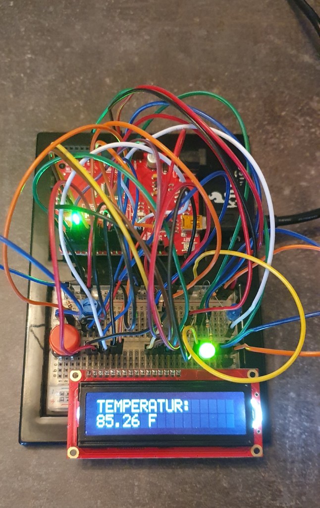 Anzeige in Fahrenheit