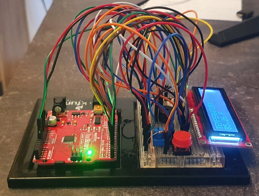 Seitenansicht des Prototypen